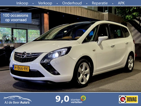 Opel Zafira Tourer 1.4 Cosmo 7p. Panorama | halfleer | Verw. stoelen/stuur | Trekhaak | Navigatie