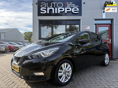 Nissan Micra 1.0 IG-T N-Connecta -AIRCO-LICHTMETALEN VELGEN-5 DEURS-BLUETOOTH-PDC ACHTER-TREKHAAK-OR