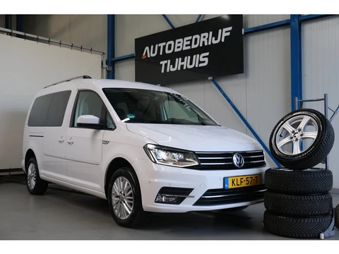 Volkswagen Caddy Maxi 1.4 TSI Highline 7p Automaat - Airco, Cruise, Navi, PDC, Carplay, Trekhaak.