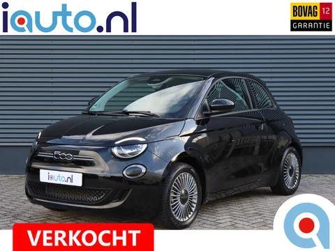 Fiat 500E 42 kWh Icon 119pk LED/CarPlay/Ecc/Crc/Dab+/16"