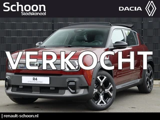 Renault 4 comfort range techno 52 kWh EV | 5 jaar garantie | Vouwdak | Adap. Cruise | Stoel-/Stuurve