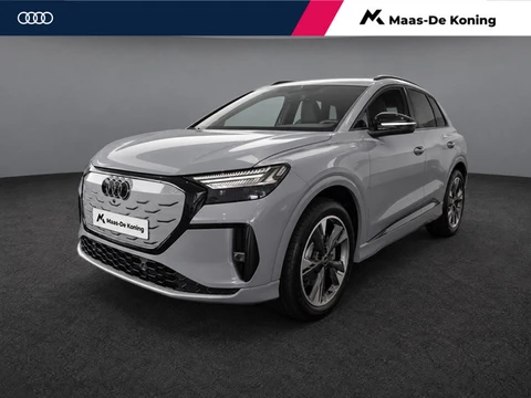 Audi Q4 S edition 204 PK · Trekhaak elek. wegklapbaar ·  Lendensteunen · Opberg- en bagageruimtepakk