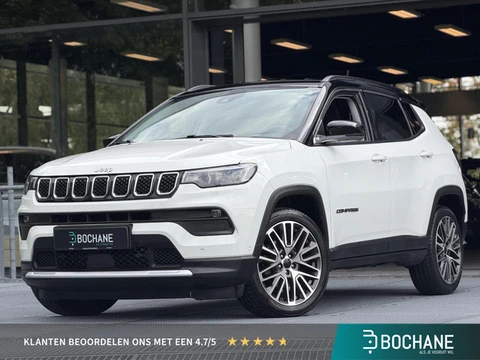 Jeep Compass 1.3T Limited 131PK | Stoel- en stuurverwarming | Carplay | Achteruitrijcamera | Adaptie