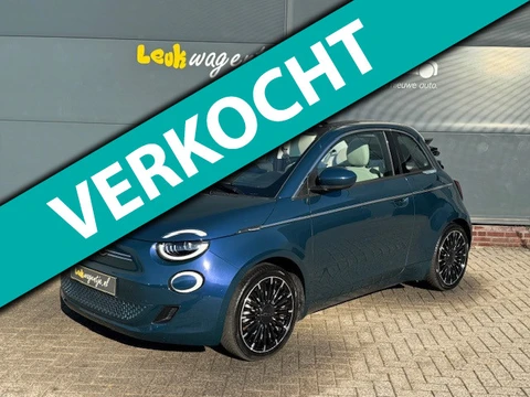Fiat 500 C e La Prima 42 kWh Cabrio by Bocelli *leder *JBL