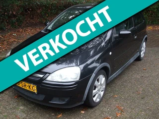 Opel Corsa 1.2-16V Silverline airco apk zwart 3 deurs