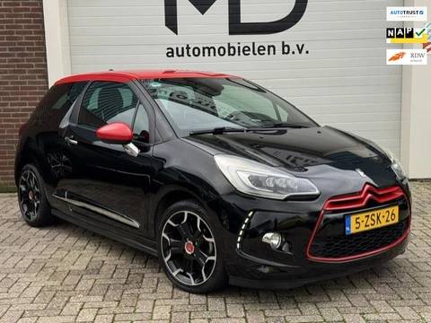 Citroen DS3 1.2 So Red - Dealer onderhouden-LED-Navi-Climate-HiFy-Camera-Xenon-Matrixx koplampen-Cru