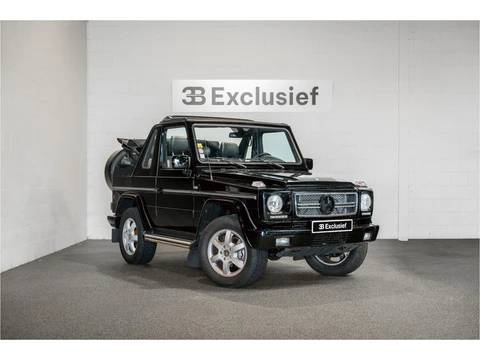 Mercedes-Benz G-Klasse 400 CDI Cabrio (bj 2002, automaat)