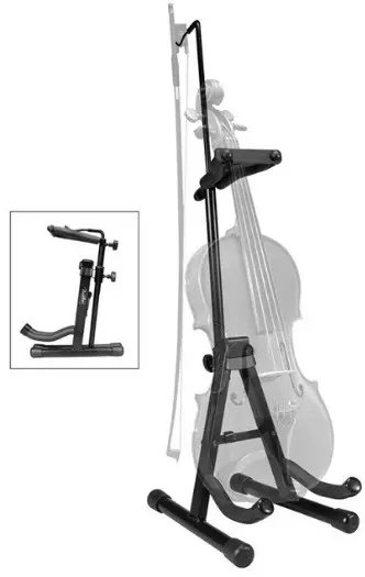 VioolStandaard voor Viool en Strijkstok - Opklapbaar