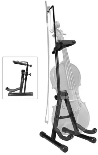 VioolStandaard voor Viool en Strijkstok - Opklapbaar