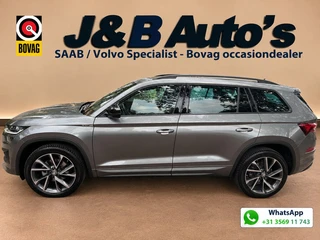 Škoda Kodiaq 1.5 TSI Sportline Business 7p. Schuif/kantel dak, Stoel+stuur+ voorrruit verwarming