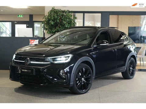 Volkswagen Taigo 1.5 TSI 2x R-Line 150PK DSG Black Style Pano IQ Matrix ACC Beats Keyless Cam