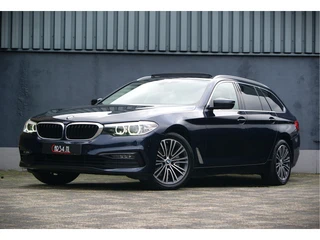 BMW 5 Serie Touring 520i 184PK High Ex. Sportline Aut8 Panoramadak/Harman-Kardon/Afn.Trhk/Leder/Carp
