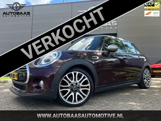 Mini 5-Deurs 1.5 Cooper Chili Automaat +NLAUTO+PANORAMADAK+LEDER+HEAD-UP DISPLAY+FULL LED+18 INCH+ST