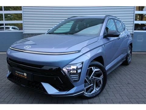 Hyundai KONA 1.6 GDI HEV Premium Sky N LINE full option! stoel/stuur verwarming en koeling, elekt st