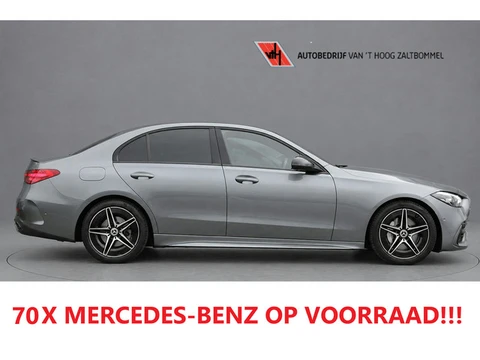 Mercedes-Benz C-Klasse 180 AMG LINE NIGHT PAKKET LEDER CARPLAY CAMERA <<NL-AUTO>>
