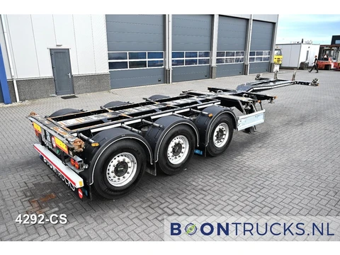 D-Tec FLEXITRAILER | 2x20-30-40-45ft HC * 2x LIFTAS * 2x UITSCHUIFBAAR * 6x BESCHIKBAAR