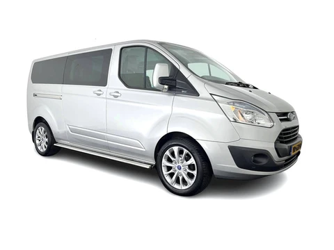 Ford Transit Custom 290 2.2 TDCI L2H1 Limited DC *DUBBEL-CABINE | DUBBELE-SCHUIFDEUR | LEATHER | NAV