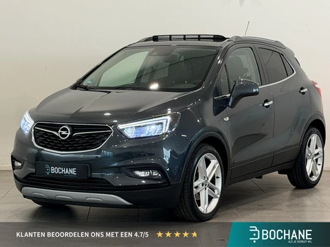 Opel Mokka X 1.4 Turbo Black Edition | Trekhaak | Schuif-kanteldak | Leder | Stoel- & Stuurverwarmin