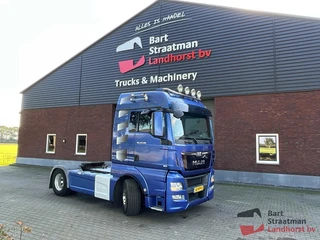 MAN TGX 18.480 XLX 4x2 volledig luchtgeveerde opleggertrekker met PTO en kipperhydrauliek. BS2200