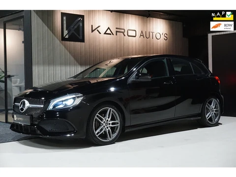 Mercedes-Benz A-klasse 180 AMG Led Carplay Leer Cam Sfeerver