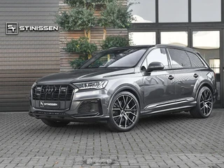 Audi Q7 55 TFSI quattro S Line 40.256 euro Ex BTW/ BPM Panoramadak ACC Leren bekleding 22 inch velge