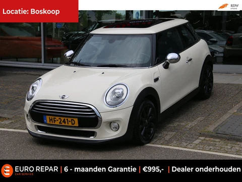 Mini 3-Deurs 1.5 Cooper Chili Business PANO-DAK LEDER LED!