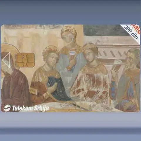 Fresco, Kalenic Monastery 1413 (2002)