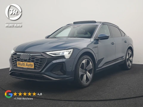 Audi Q8 Sportback e-tron 50 quattro S Line 95 kWh 340pk Dealer O.H. | Panodak | Luchtvering | 360 Ca