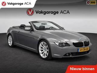 BMW 6-serie Cabrio 650i // LEDER // CLIMA // STOELVERWARMING // NAVI // HUD // CRUISE //