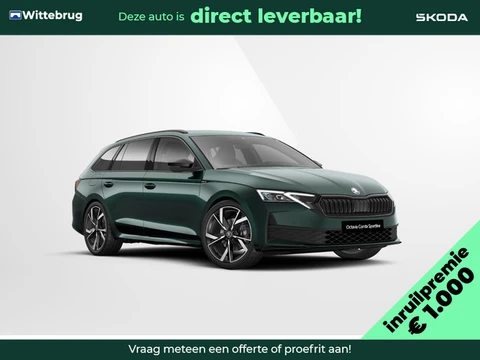 Škoda Octavia Combi 1.5 TSI MHEV Sportline Tour Trekhaak / Infotainment navigatie pakket / Reservewi
