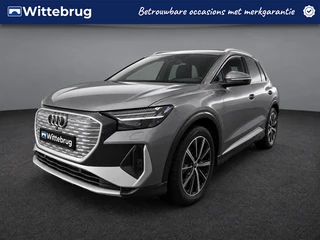 Audi Q4 e-tron 45 S Edition 286pk 82 kWh / Leder -Alcantara interieur / 20"LM velgen / Matrix / Zwar