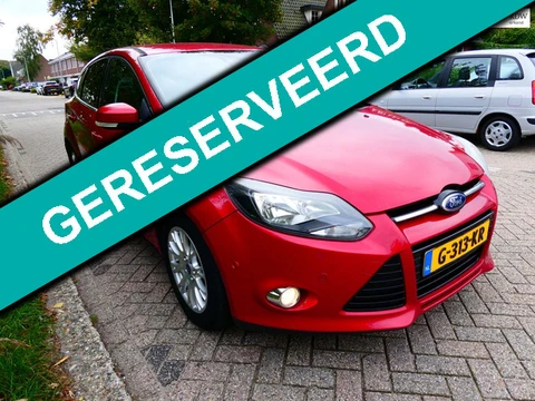 Ford Focus 1.6i 182pk Titanium 2e eig. Clima Leder Navi PDC Trekhaak 1500kg.