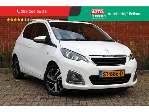 Peugeot 108 1.0 e-VTi 72pk Allure TOP! | NL-auto | 5 deuren | Cabrio | Climate control | Cruise cont