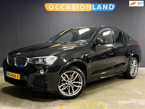 BMW X4 XDrive20i High Executive M-Sport|SCHUIFDAK|KEYLESS|TREKHAAK|LEDER|STOELV|CAMERA|SFEER|HUD|BLU