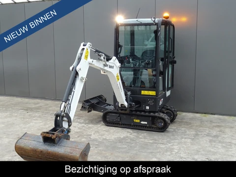 Bobcat E17 * 543 UUR * NETTE STAAT !! (bj 2023)