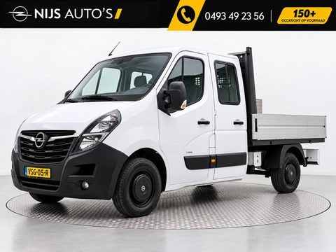 Opel Movano 2.3 Turbo L2H1 Dubbele Cab. | 2500kg Trekgewicht | Camera | Trekhaak | Climate | Opbergk