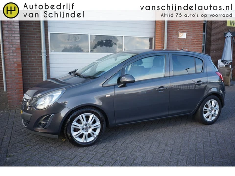 Opel Corsa 1.2-16V BLITZ LUXE 5DRS ORIGINEEL NEDERLANDS NAVIGATIE AIRCO CRUISECONTROL 16INCH LMV BLU