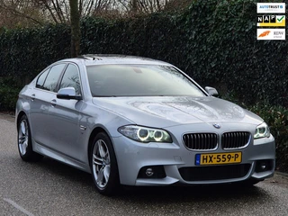 BMW 5-serie 520i High Executive 6mnd Autotrust GARANTIE M Sport Schuifdak Apple CarPlay 2e eigenaar 