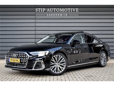Audi A8 60 TFSI e Quattro | Panorama | TV-schermen | Massage V+A | B&O | Matrix | 360 Camera | Head-