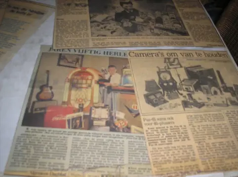 Verzamelen, uniek, groot behangboek