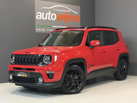 Jeep Renegade 1.3T 150pk Limited Automaat Schuif/kantel panoramadak, Black pack