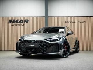 Audi A5 Avant RS 5 e-hybrid quattro Vol uitgevoerde RS5 Daytona grey met Vossen 22 inch!!!!