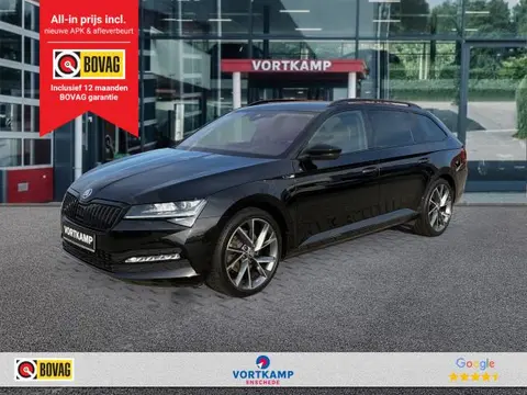 SKODA SUPERB 2.0 TDI DSG SPORTLINE TREKHAAK/PDC/ELEK-KLEP/ACC/MEM/STOEL+STUURVERW