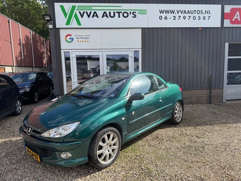 Peugeot 206 CC 1.6-16V Roland Garros airco, elektr ramen, APK 06-2027!