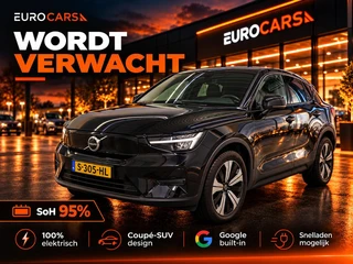 Volvo C40 Recharge Plus 69 kWh SoH 95% Panoramadak Camera Apple Carplay Android Auto Navigatie Adapt