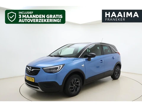 Opel Crossland X 1.2 Turbo Edition 2020 | Hoge instap | Weinig kilometers | Lichtmetalen velgen | Zw