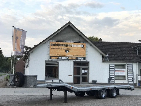 VELDHUIZEN BE Oplegger Semi Dieplader Trailer 10 ton