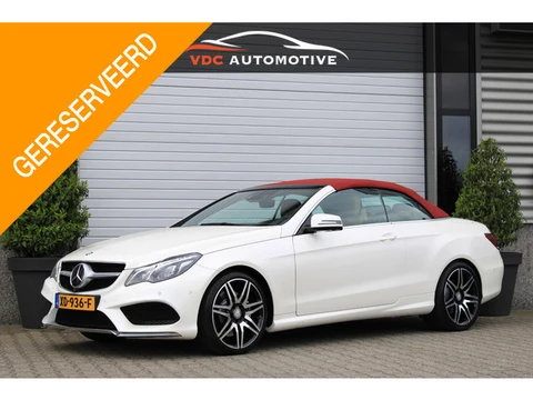 Mercedes-Benz E-Klasse Cabrio 400 AMG Bruin Leder | HarmanKardon | Memory | Distronic | Stoelklima |