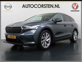Škoda Enyaq iV 80 204PK Pano-Dak Adap.Cruise Warmtepomp 3-Zone 20" SOH 90% Ecc Stuur+Stoelverwarming