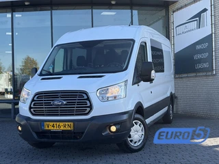 Ford Transit Kombi 310 2.2 TDCI L2H2*DC*6-PERS*HAAK*A/C*CRUISE*TEL*